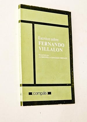 Immagine del venditore per ESCRITOS SOBRE FERNANDO VILLALN venduto da Libros con Vidas