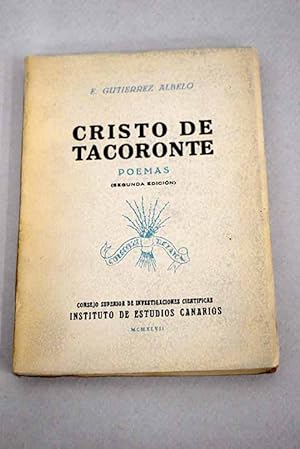 Bild des Verkufers fr Cristo de Tacoronte zum Verkauf von Alcan Libros