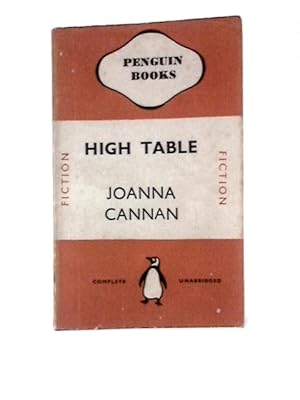 Imagen del vendedor de High Table a la venta por World of Rare Books