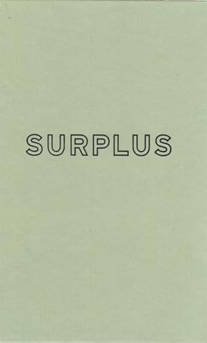 Imagen del vendedor de Marianne Heier : Surplus. a la venta por Fundus-Online GbR Borkert Schwarz Zerfa