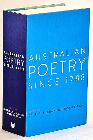 Bild des Verkufers fr Australian Poetry Since 1788 zum Verkauf von Muir Books -Robert Muir Old & Rare Books - ANZAAB/ILAB