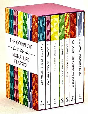 Seller image for The Complete C.S. Lewis Signature Classics : Surprised by Joy, The Screwtape Letters, The Four Loves, The Problem of Pain, Miracles, The Great Divorce, Mere Christianity. for sale by Muir Books -Robert Muir Old & Rare Books - ANZAAB/ILAB
