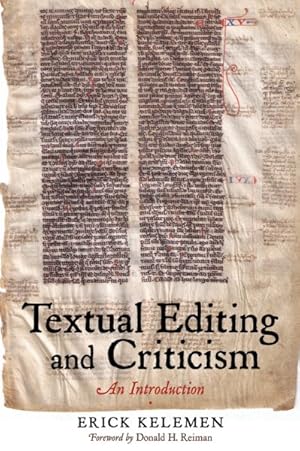 Imagen del vendedor de Textual Editing and Criticism : An Introduction a la venta por GreatBookPricesUK