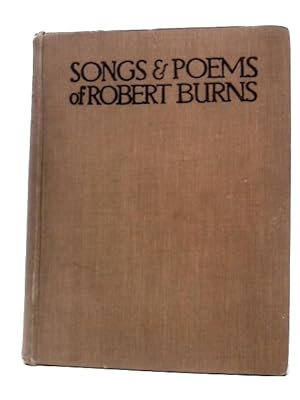 Immagine del venditore per The Songs and Poems of Robert Burns venduto da World of Rare Books