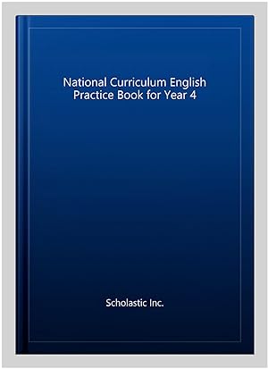 Image du vendeur pour National Curriculum English Practice Book for Year 4 mis en vente par GreatBookPricesUK