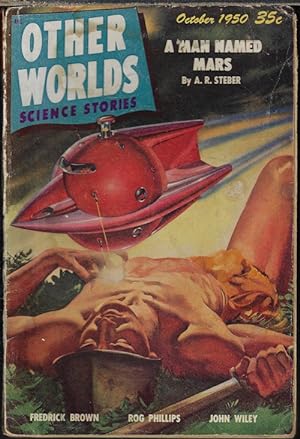 Imagen del vendedor de OTHER WORLDS Science Stories: October, Oct. 1950 a la venta por Books from the Crypt