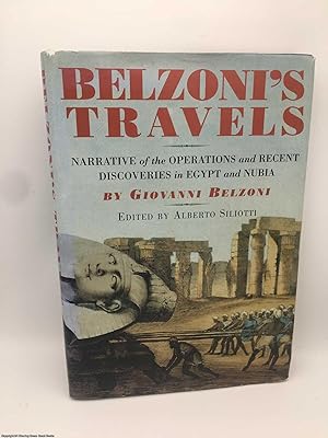 Bild des Verkufers fr Belzoni's Travels: Narrative of the Operations and Recent Discoveries in Egypt and Nubia zum Verkauf von 84 Charing Cross Road Books, IOBA