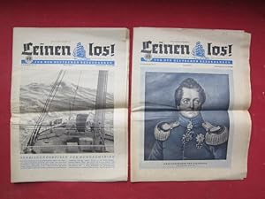 Seller image for [Marinezeitung] Leinen los! Nr. 3 + 4 / 1957. Die Monatszeitung des deutschen Marinebundes e.V. for sale by Versandantiquariat buch-im-speicher