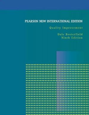 Seller image for Quality Improvement : Pearson New International Edition for sale by AHA-BUCH GmbH