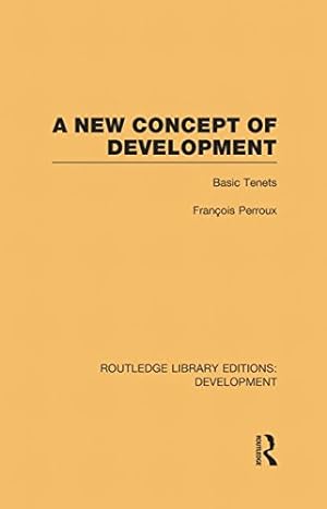 Seller image for A New Concept of Development by Perroux, François [Paperback ] for sale by booksXpress
