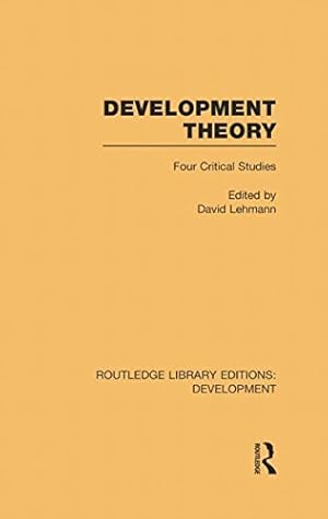 Image du vendeur pour Development Theory: Four Critical Studies [Paperback ] mis en vente par booksXpress