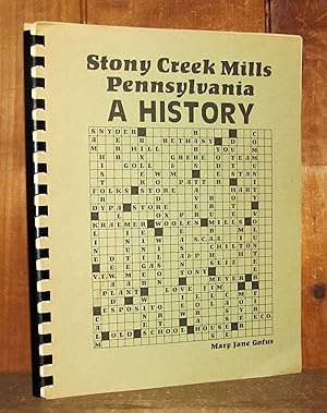 Stony Creek Mills Pennsylvania A History