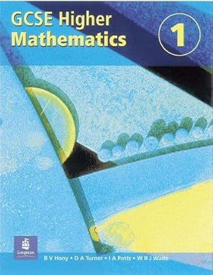Image du vendeur pour Higher GCSE Maths Student's Book 1 Paper mis en vente par WeBuyBooks