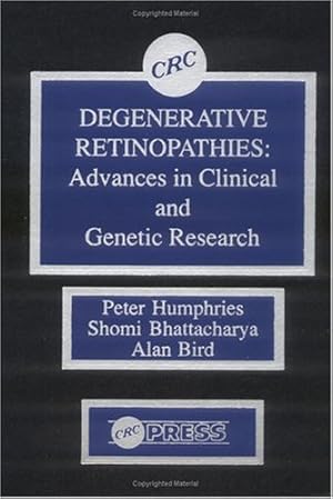 Seller image for Degenerative Retinopathies: Advances in Clinical and Genetic Research for sale by WeBuyBooks