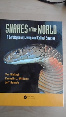 Seller image for Snakes of the World: A Catalogue of Living and Extinct Species for sale by Reus, Paris, Londres