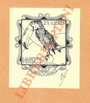 Imagen del vendedor de Ex libris Laurentii Frisia. a la venta por Libreria Piani