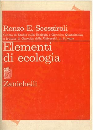 Elementi di ecologia.