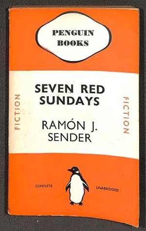 Bild des Verkufers fr Seven Red Sundays. Penguin Fiction No 0135 zum Verkauf von WeBuyBooks