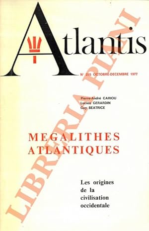 Image du vendeur pour Mgalithes Atlantiques: Les origines de la civilisation occidentale (Atlantis, n. 295). mis en vente par Libreria Piani