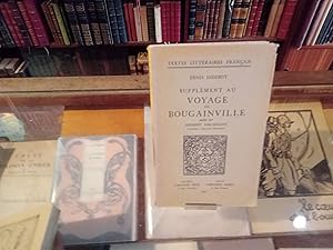 Imagen del vendedor de Supplment au voyage de Bougainville a la venta por Librairie FAUGUET