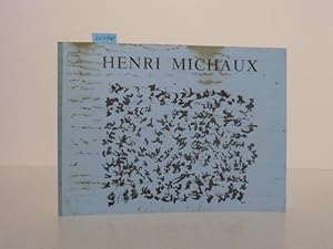 Immagine del venditore per Henri Michaux. Katalog zur Ausstellung vom 21. April - Ende Mai 1978 in der Kunsthandlung Hubert Winter, Wien. venduto da Kunstantiquariat Rolf Brehmer