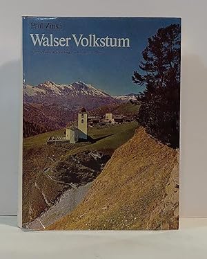 Bild des Verkufers fr Walser Volkstum in der Schweiz, in Vorarlberg, Liechtenstein und Piemont. zum Verkauf von Librera Anticuaria Antonio Mateos