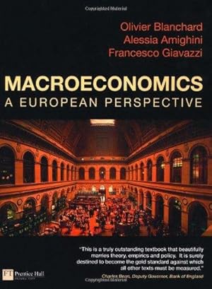 Bild des Verkufers fr Macroeconomics: A European Perspective with MyEconLab Access Card zum Verkauf von WeBuyBooks