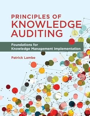 Bild des Verkufers fr Principles of Knowledge Auditing : Foundations for Knowledge Management Implementation zum Verkauf von AHA-BUCH GmbH