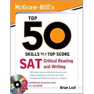 Seller image for McGraw-Hill's Top 50 Skills for a Top Score: SAT Critical Reading and Writing for sale by eCampus