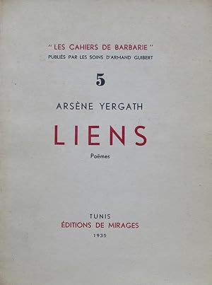 Imagen del vendedor de Liens a la venta por Bouquinerie L'Ivre Livre