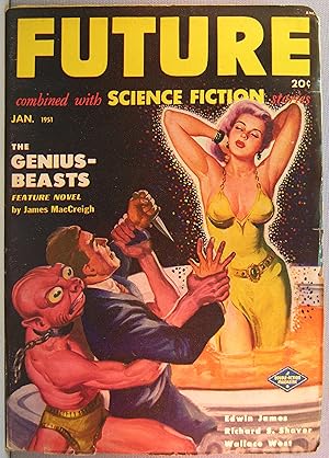 Future Combined with Science Fiction Stories, January 1951