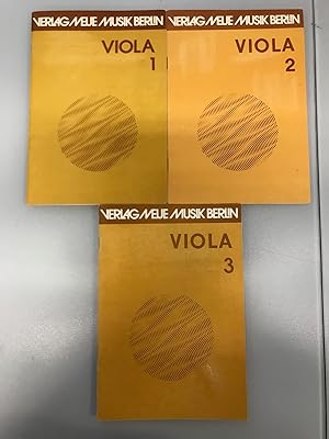 VIOLA MUSIC. Herausgegeben von (edited by) Alfred Lipka & Werner Pauli. Volume 1 : Viola & Piano ...