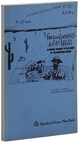 Seller image for Fear and Loathing in Las Vegas for sale by Burnside Rare Books, ABAA