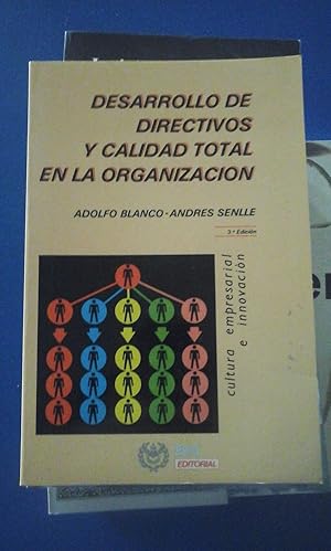 Imagen del vendedor de DESARROLLO DE DIRECTIVOS Y CALIDAD TOTAL EN LA ORGANIZACIN (Madrid, 1988) a la venta por Multilibro