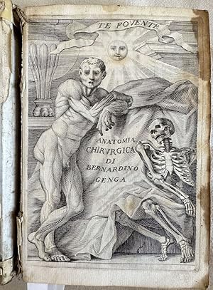 Immagine del venditore per ANATOMIA CHIRURGICA CIOE ISTORIA ANATOMICA DELL'OSSA E MUSCOLI DEL CORPO HUMANO CON LA DESCRITTIONE DE VASI PIU RAGUARDEVOLI CHE SCORRONO PER LE PARTI ESTERNE & UN BREVE TRATTATO DEL MOTO, CHE CHIAMANO CIRCOLATIONE DEL SANGUE, venduto da Sephora di Elena Serru