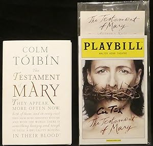 Immagine del venditore per The Testament of Mary with Playbill venduto da R & G Bliss Books
