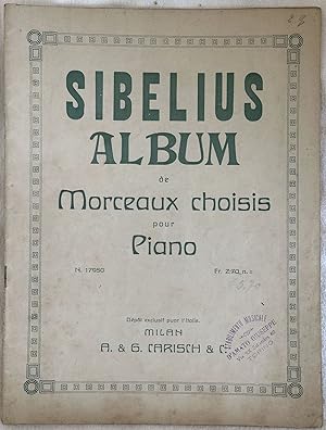 Bild des Verkufers fr ALBUM DE MORCEAUX CHOISIS POUR PIANO, zum Verkauf von Sephora di Elena Serru