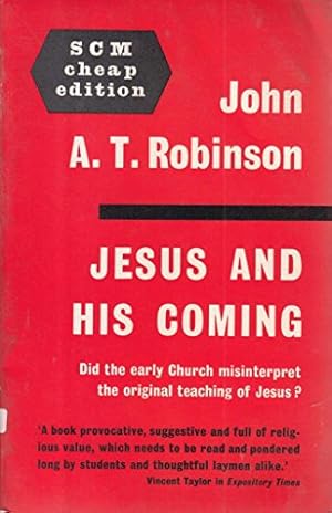 Seller image for Jesus and his Coming for sale by WeBuyBooks