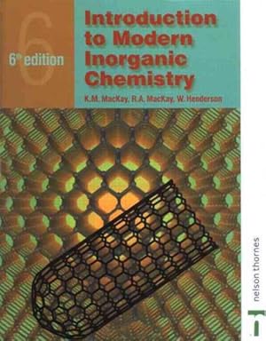 Seller image for Introduction to Modern Inorganic Chemistry for sale by GreatBookPricesUK