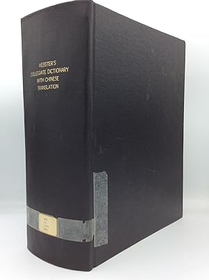 WEBSTER'S COLLEGIATE DICTIONARY WITH CHINESE TRANSLATION