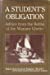 Seller image for A Student's Obligation: Advice from the Rebbe of the Warsaw Ghetto [Hardcover ] for sale by booksXpress