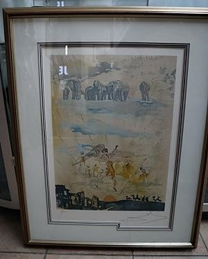 Seller image for SERIGRAPH PRINT: "LE VOYAGE FANTASTIQUE" OFFERED FRAMED TO MUSEUM QUALITY for sale by Luis Porretta Fine Arts