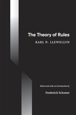 Imagen del vendedor de Theory of Rules a la venta por GreatBookPricesUK