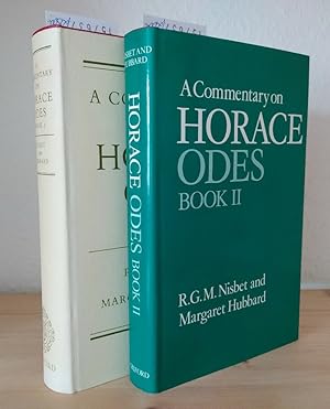 Bild des Verkufers fr A Commentary on Horace: Odes. [By R. G. M. Nisbet and Margaret Hubbard]. Book 1 and 2. zum Verkauf von Antiquariat Kretzer