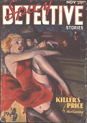 Spicy Detective 1936 November. H. J. Ward Cover.