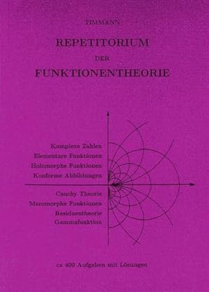 Bild des Verkufers fr Repetitorium der Funktionentheorie zum Verkauf von Antiquariat Thomas Haker GmbH & Co. KG