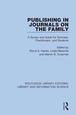 Seller image for Publishing in Journals on the Family : Essays on Publishing for sale by GreatBookPricesUK