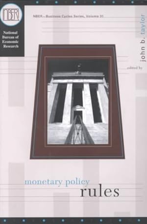 Imagen del vendedor de Monetary Policy Rules a la venta por GreatBookPricesUK