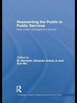 Imagen del vendedor de Reasserting the Public in Public Services : New Public Management Reforms a la venta por GreatBookPricesUK