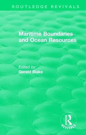 Seller image for Maritime Boundaries and Ocean Resources 1987 for sale by GreatBookPricesUK